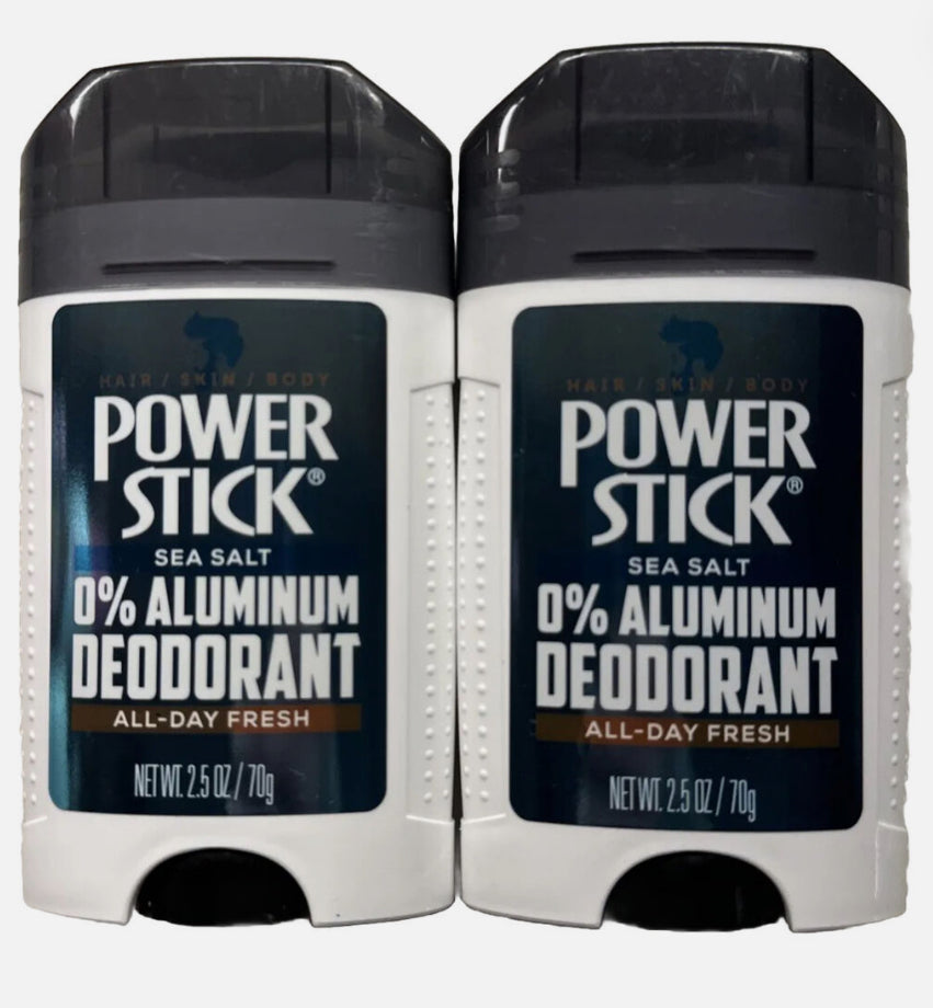 Power Stick 0% Aluminum Deodorant All Day Fresh Sea Salt