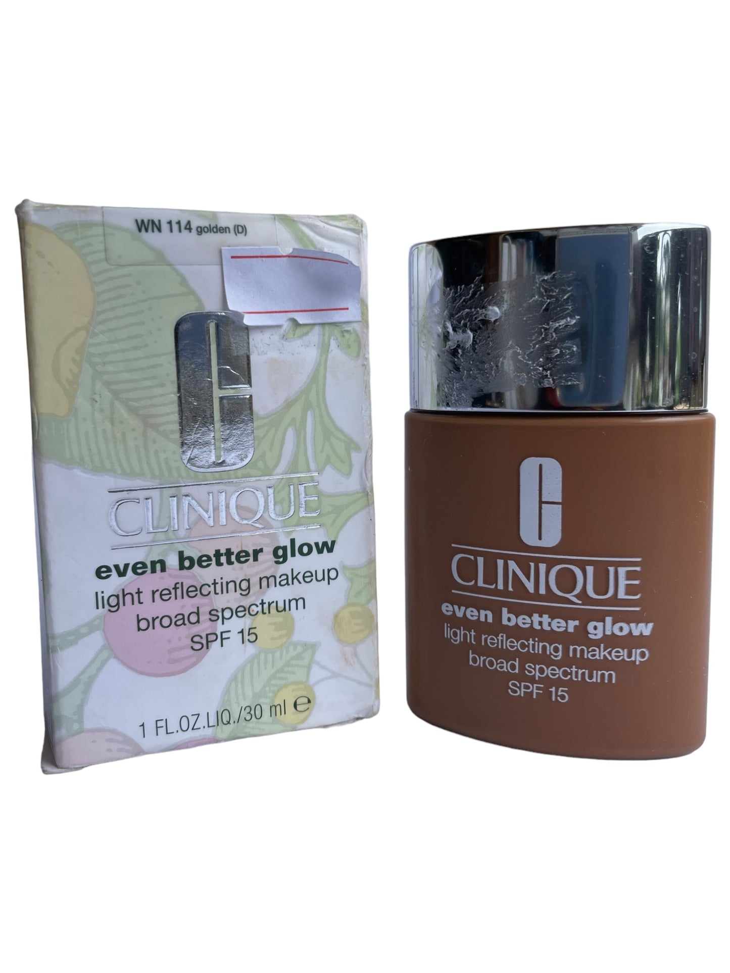 CLINIQUE even better glow light reflecting makeup broad spectrum SPF 15