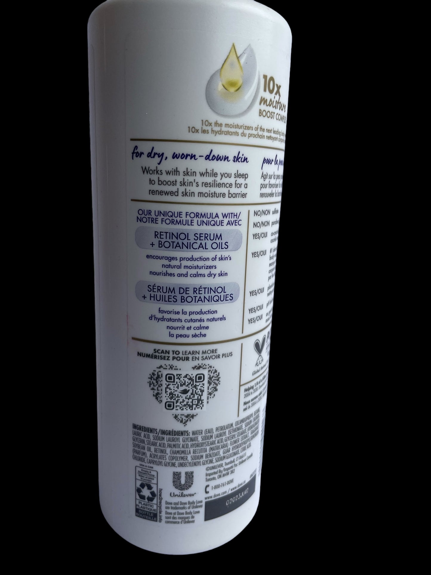 Dove Body Love Night Recovery Body Cleanser