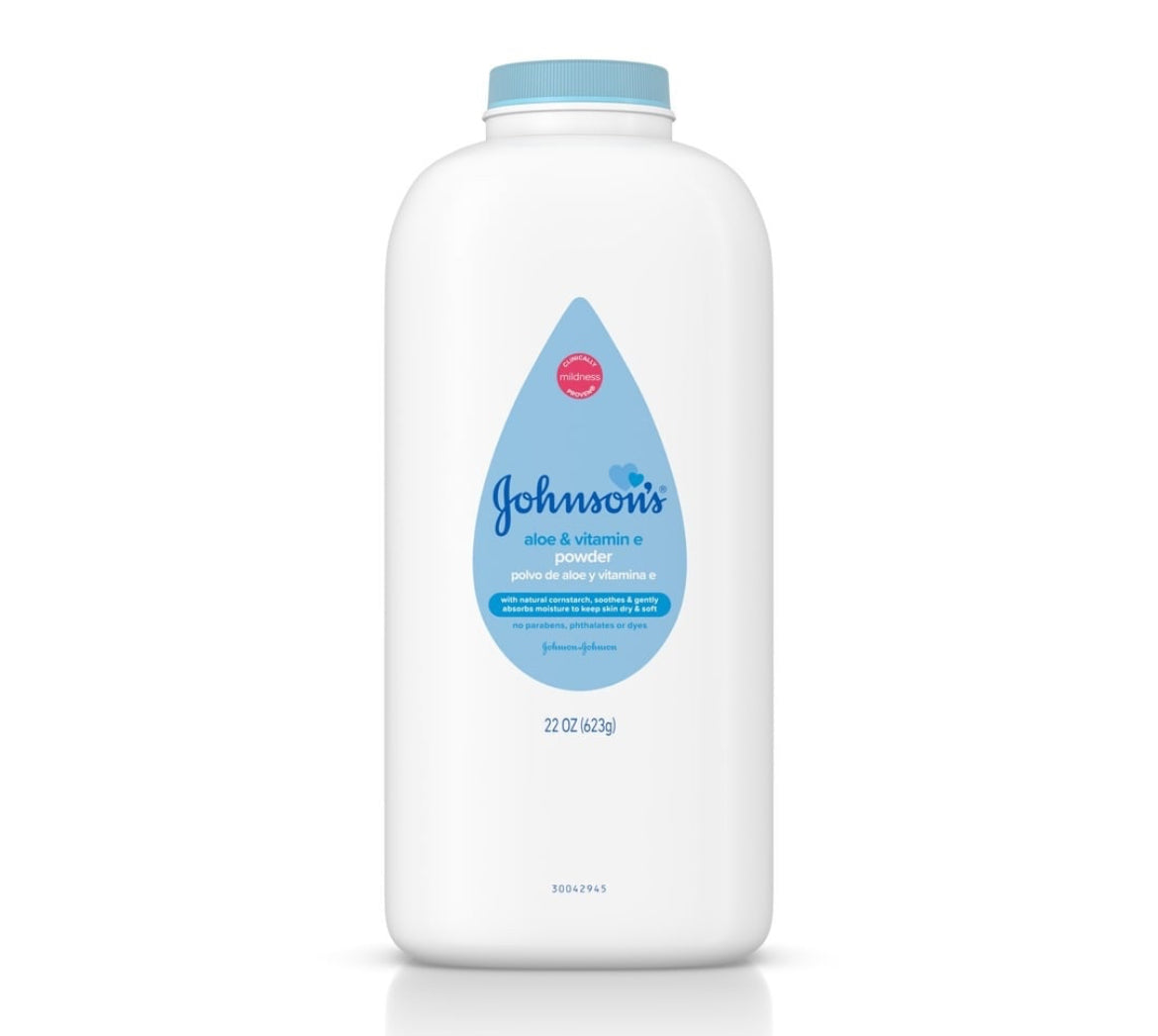 Johnson’s aloe & vitamin e powder