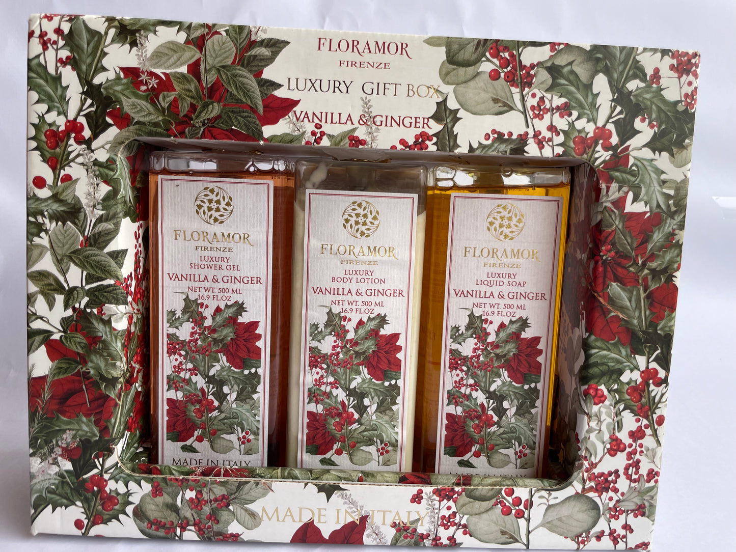 FLORAMOR FIRENZE LUXURY GIFT BOX VANILLA & GINGER