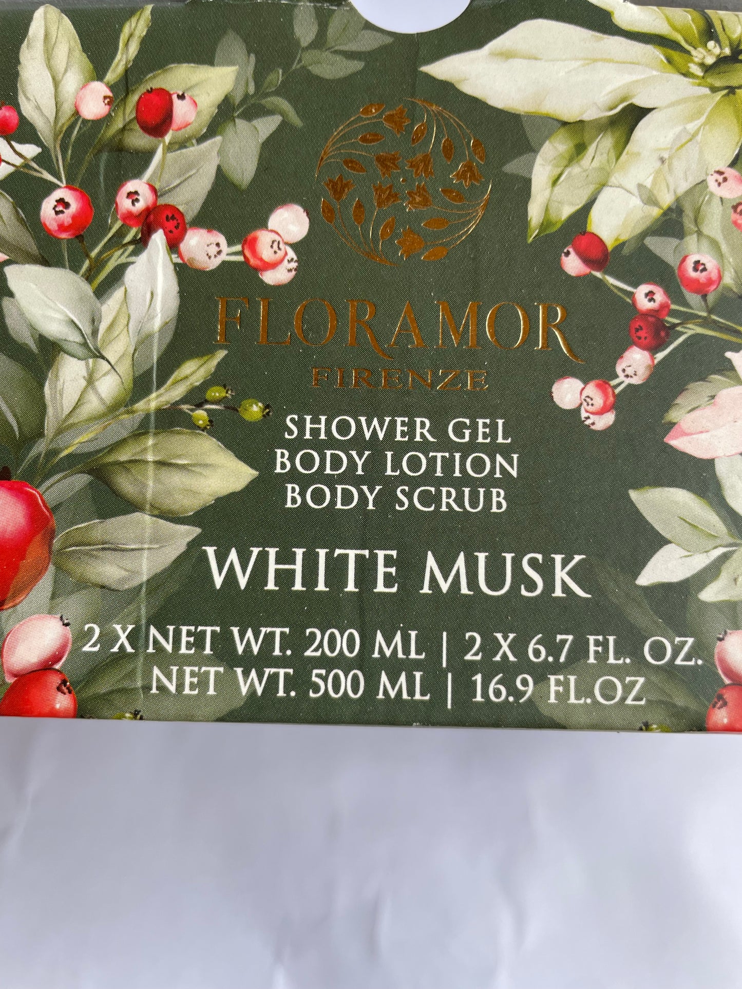 FLORAMOR FIRENZE LUXURY GIFT BOX - WHITE MUSK