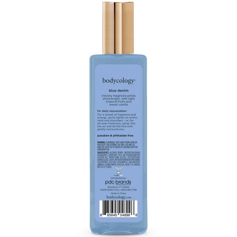 bodycology• blue denim Fragrance Mist