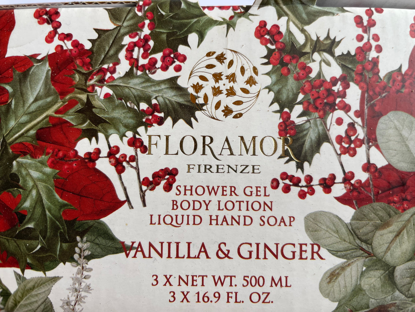 FLORAMOR FIRENZE LUXURY GIFT BOX VANILLA & GINGER