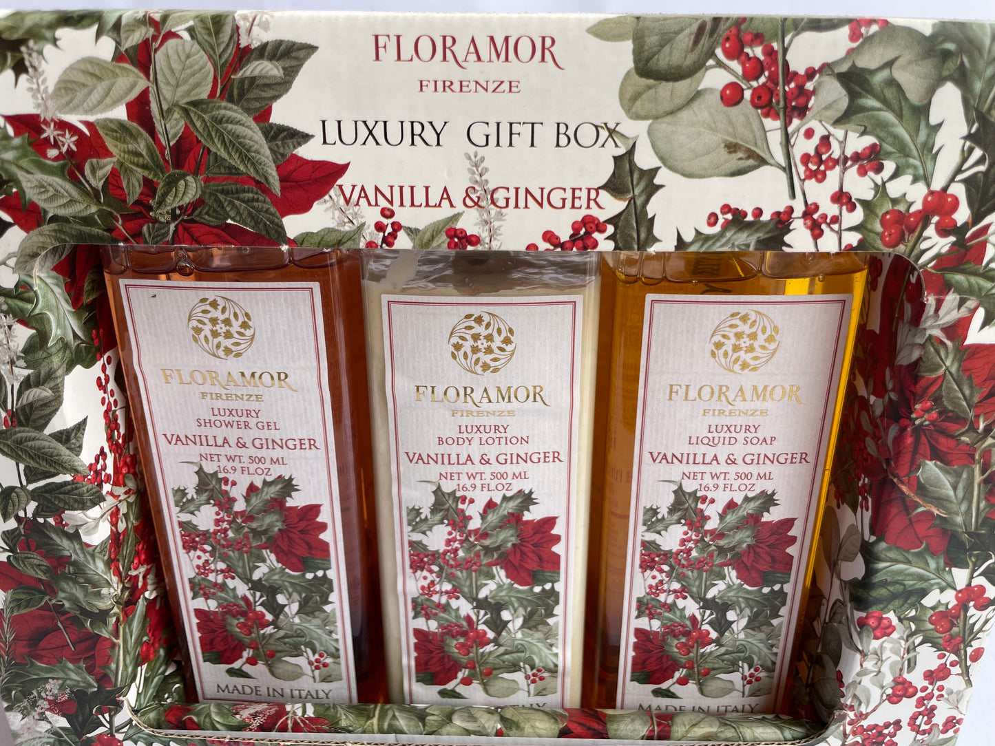 FLORAMOR FIRENZE LUXURY GIFT BOX VANILLA & GINGER